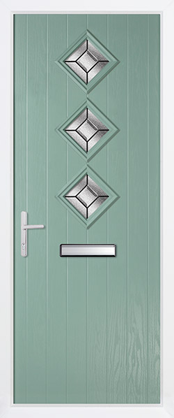 Contemporary Door - Oslo Chartwell Clear