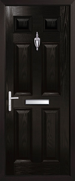 Solid Doors - Kent Black