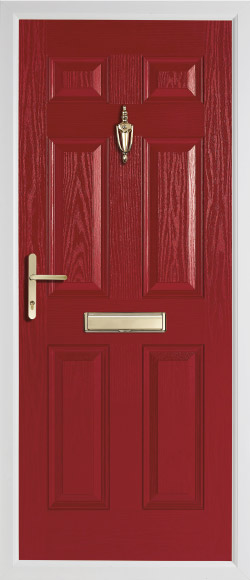 Solid Doors - Oak Solid Red